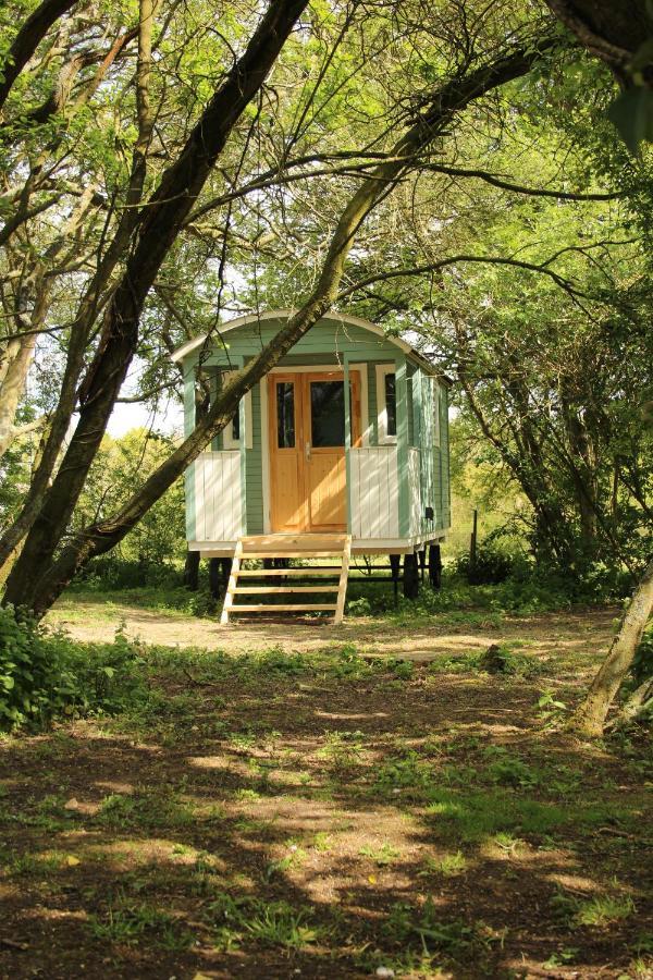 The Kestrel Shepherd Hut, Whitehouse Farm Stowmarket Exteriör bild